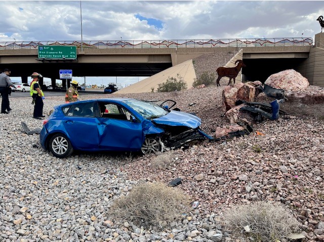 Las Vegas man dies in crash at I-15, south of Russell Road - Vimarsana News