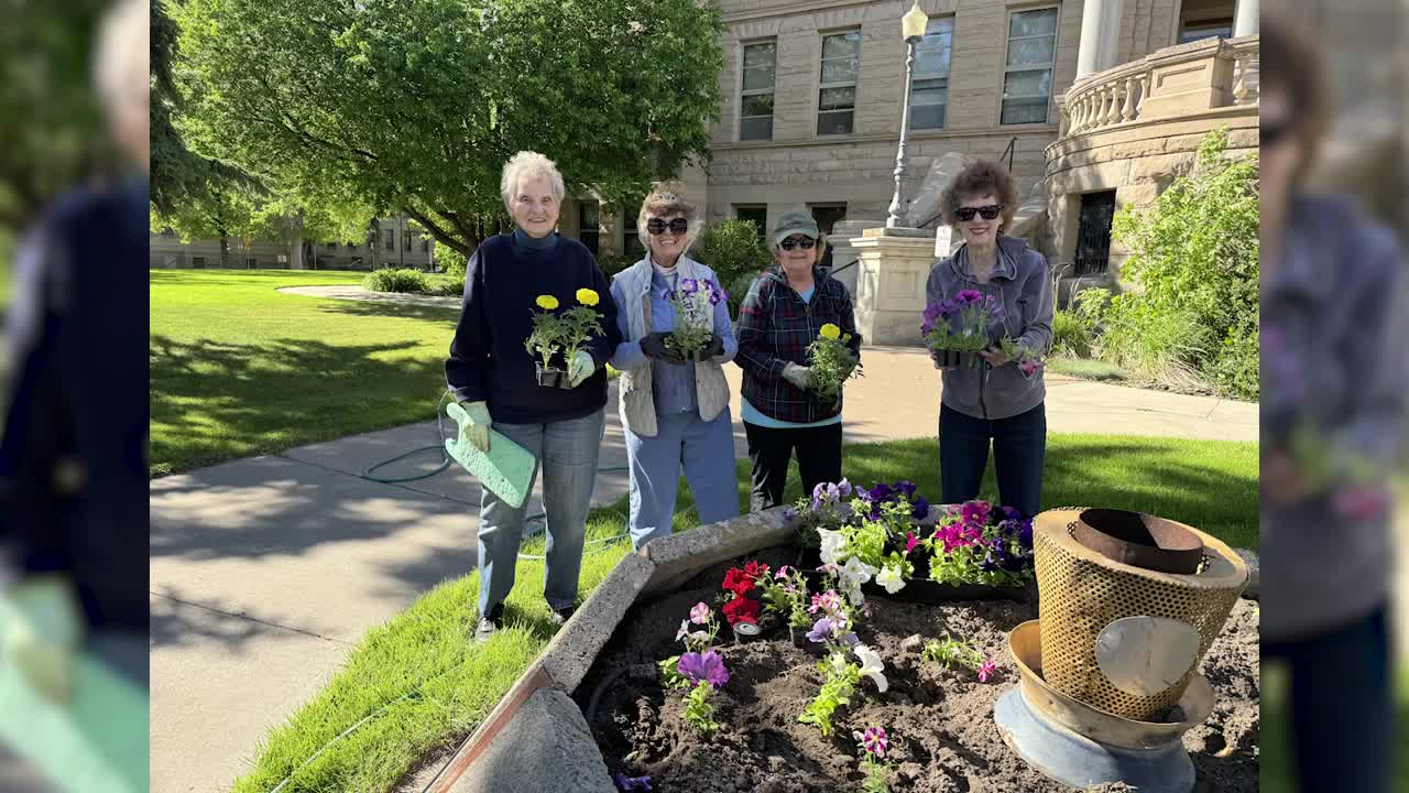 Rainbow Garden Club continues beautification project in Great Falls - Vimarsana News