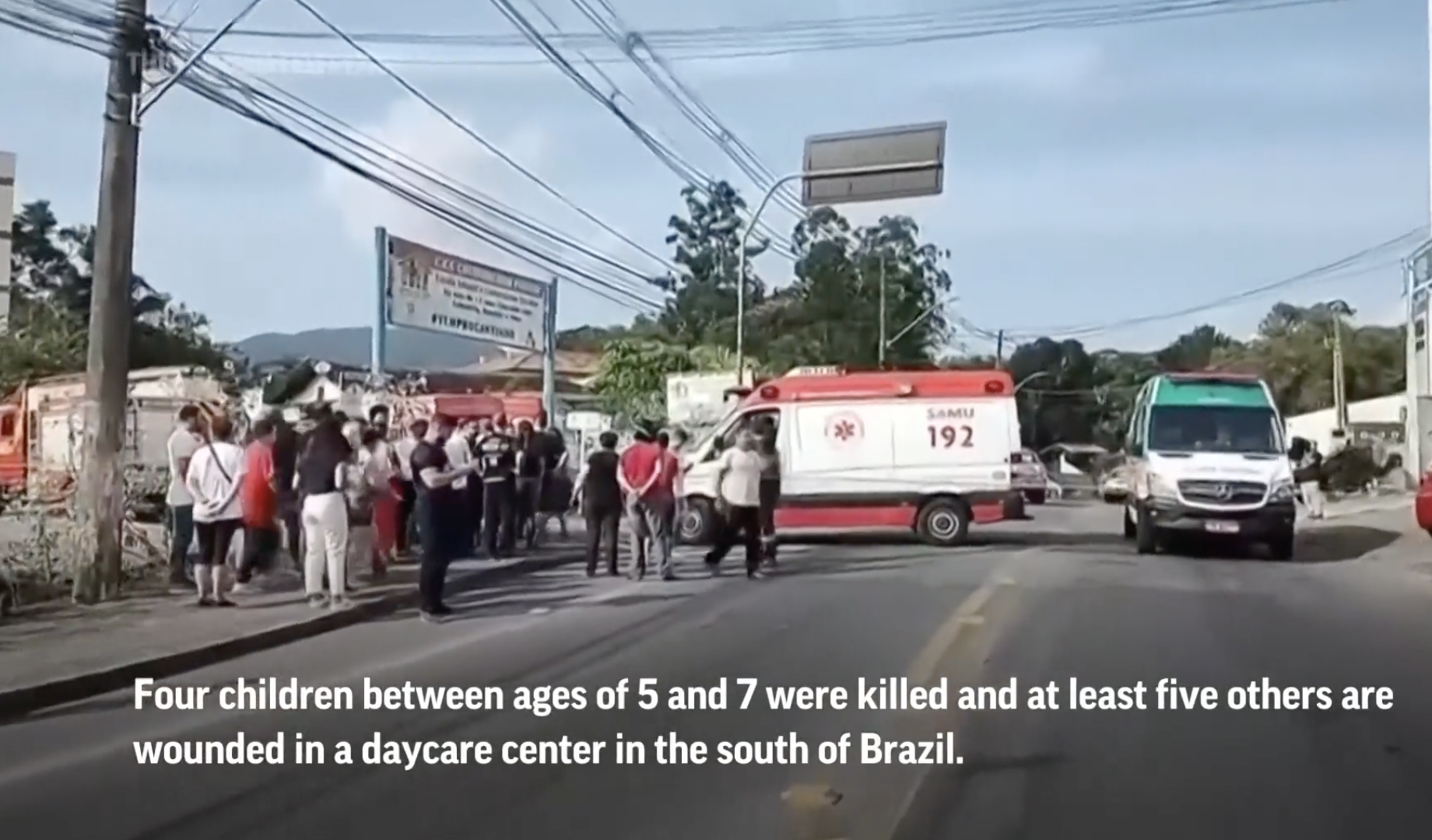 Brazil man kills 4 children with hatchet at day care center - Vimarsana News