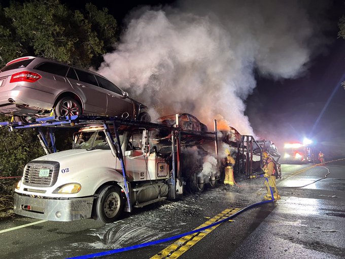 UPDATE: Highway 154 back open after overnight closure - Vimarsana News