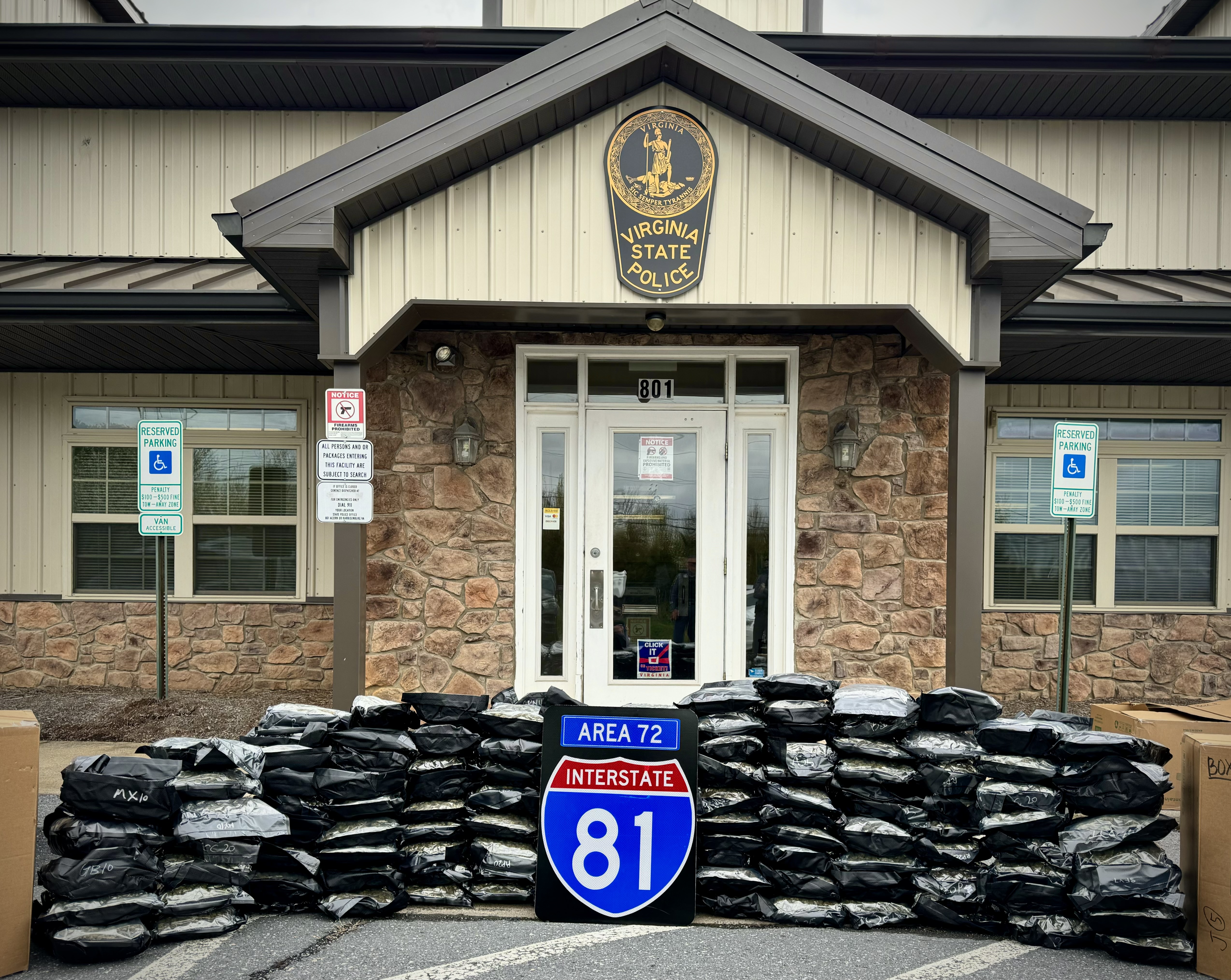 How police found 123 pounds of marijuana on a Virginia highway - Vimarsana News